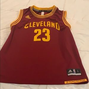 Cleveland LeBron James #23 Adidas NBA jersey sz Lg